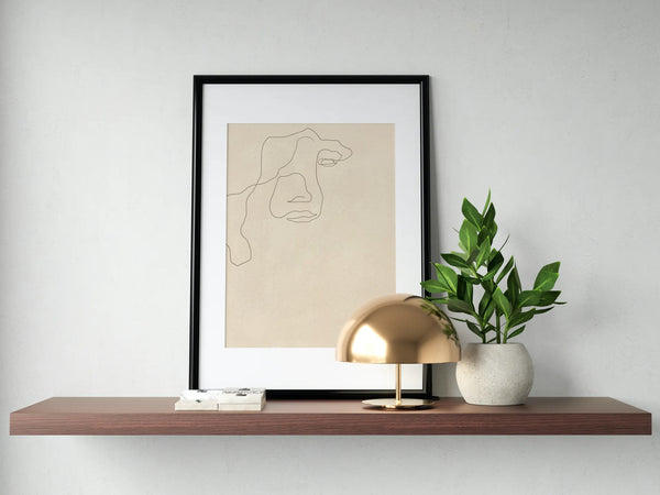 'Portrait of a Woman' Gilcée Print