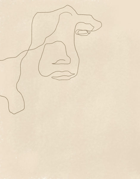 'Portrait of a Woman' Gilcée Print